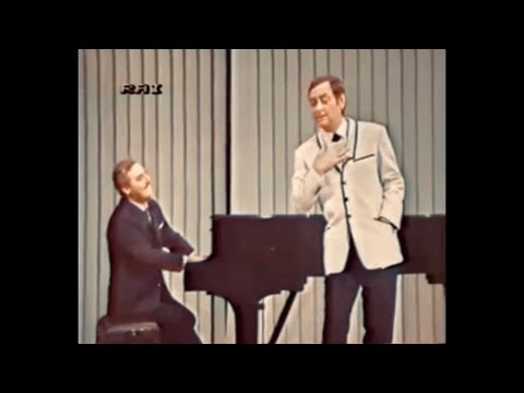 Mario Del Monaco Ospite Del Maestro Enrico Simonetti - Rai 1967 - Video a Colori