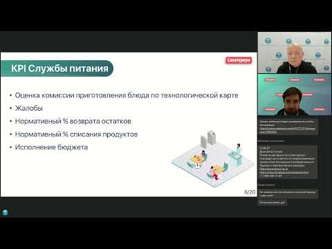 Вебинар «Ключевые показатели эффективности (KPI) для санатория, часть 3: сервисные и административные службы»