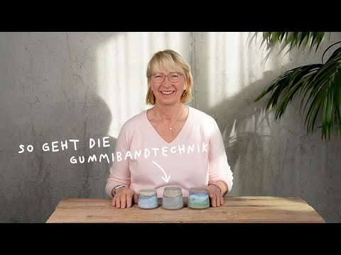 BOTZ - Joy of Ceramics - 31 - Rubber band technique with BOTZ PLUS