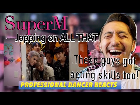 Professional Dancer Reacts to K-Pop Boy Band SuperM Performs ‘Jopping”! 🎤| All That