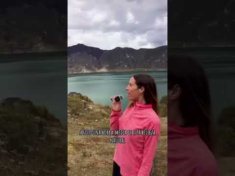 🌋 ¿Planeas visitar la impresionante Laguna del Quilotoa? 🏞️
