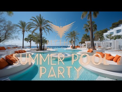 Summer Pool Party | Upbeat Tropical Deep House Music Mix | Relaxing Summer | Chill Ibiza Beach Club