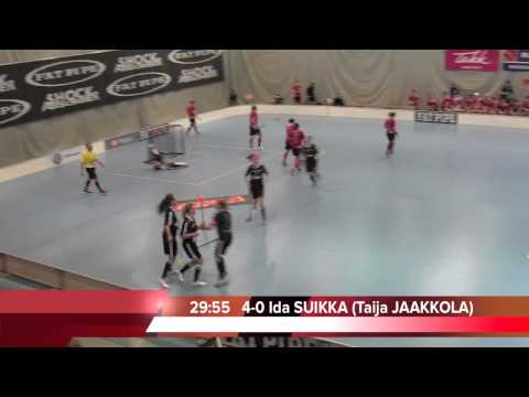 Naisten Liiga: Koovee-Happee, maalikooste, 18.10.2014