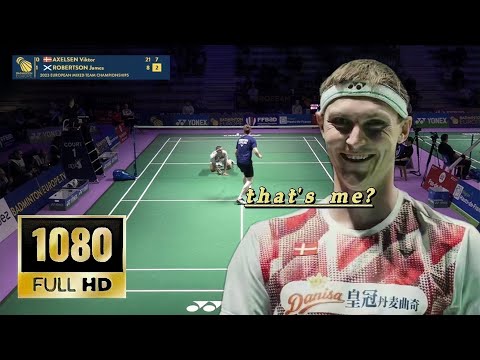【1080P50FPS】- MS - group - Viktor Axelsen vs - ROBERTSON - 2023 EMTC - DK vs SCOT - High Quality