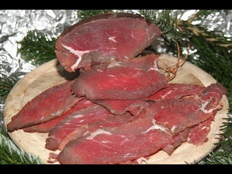 Rinder Schinken/Pastrami aus einem Hüftsteak. Schritt für Schritt mit Rezept.