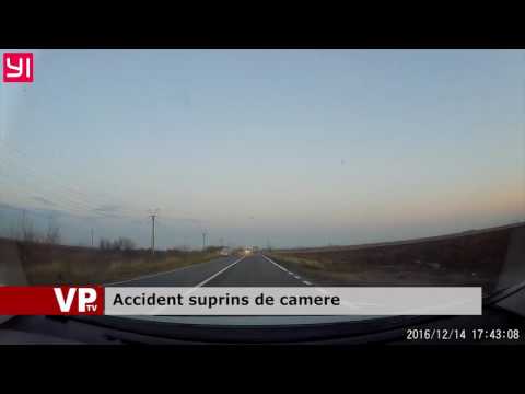 Accident suprins de camere