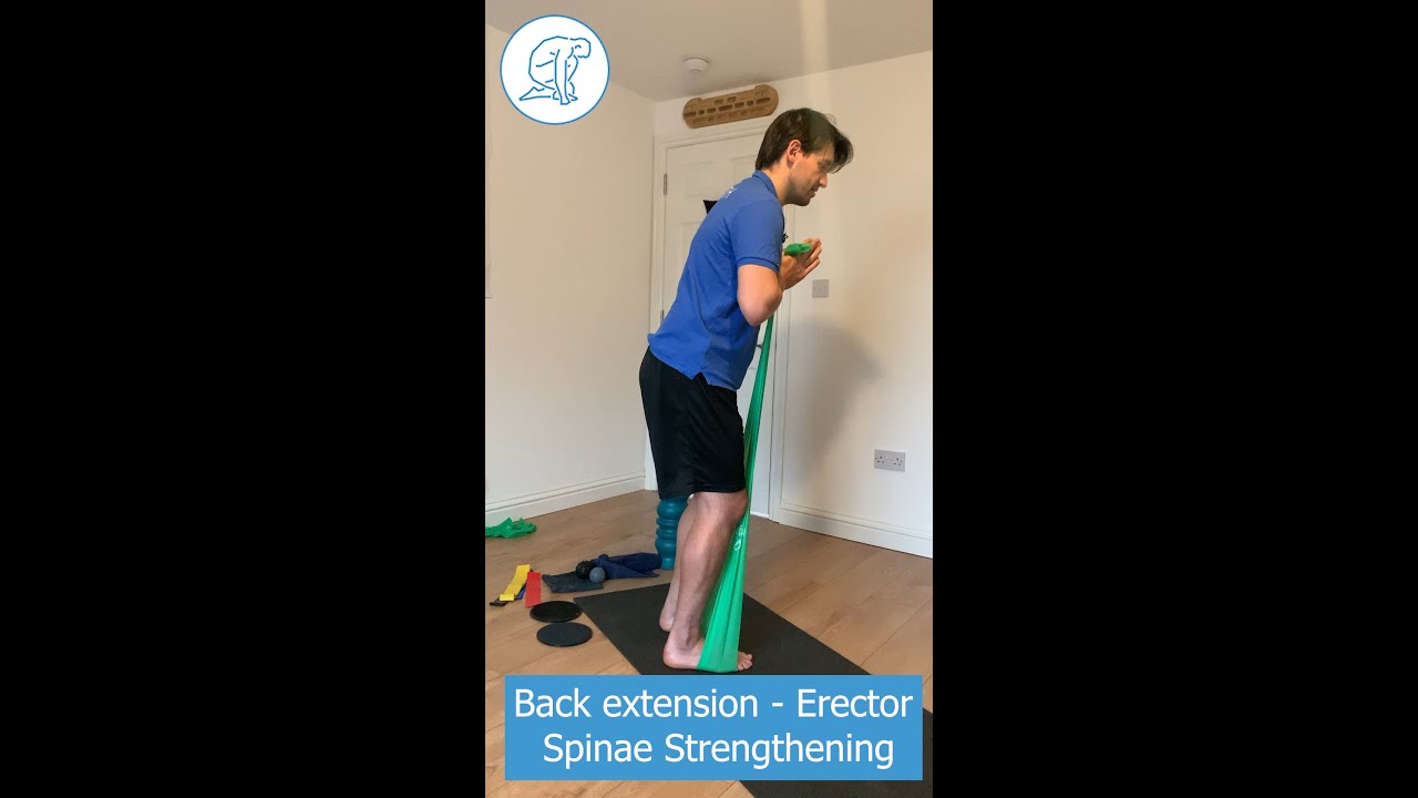 Back Extension - Erector Spinae Strengthening