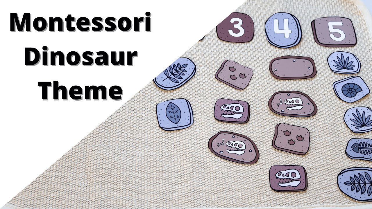 Montessori Dinosaur Theme Activities