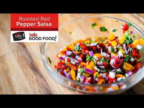 Roasted Bell Pepper Salsa