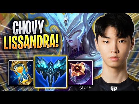 CHOVY IS READY TO PLAY LISSANDRA! - GEN Chovy Plays Lissandra MID vs Katarina! | Season 2023