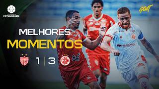 AMÉRICA-RN VENCE POTIGUAR DE VIRADA E ABRE VANTAGEM NA SEMIFINAL