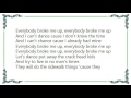 Kevin Drew - Broke Me Up Lyrics