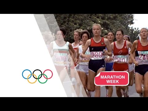 Joan Benoit Wins First Ever Olympic Women's Marathon - Los Angeles 1984 Olympics