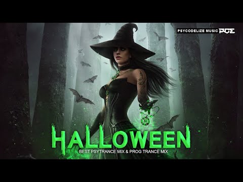 HALLOWEEN PARTY SONG MIX 2021 - BEST PSYTRANCE MIX & PROG TRANCE MIX 2021 👻🎃