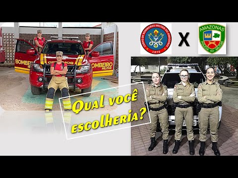 BOMBEIROS OU POLÍCIA MILITAR 🚒🚔 QUAL CARREIRA VOCÊ ESCOLHERIA? #policia  #concurso #bombeirosbrasil