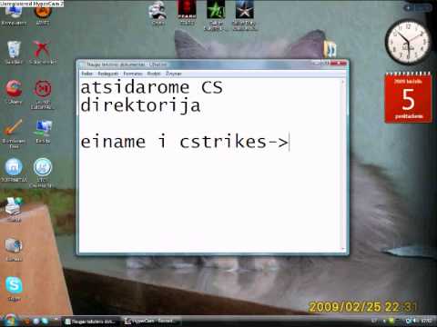 Counter Strike gamestartup melodijos keitimas