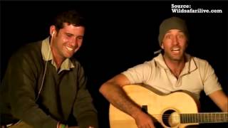 James sings &quot;The Lion Sleeps Tonight&quot; at Safari Live