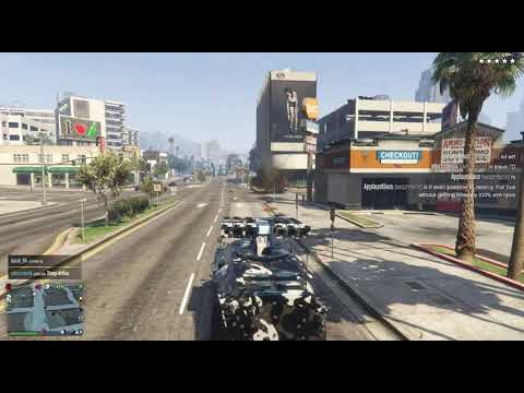 APC vs Rhino Tank - GTA Online 2017