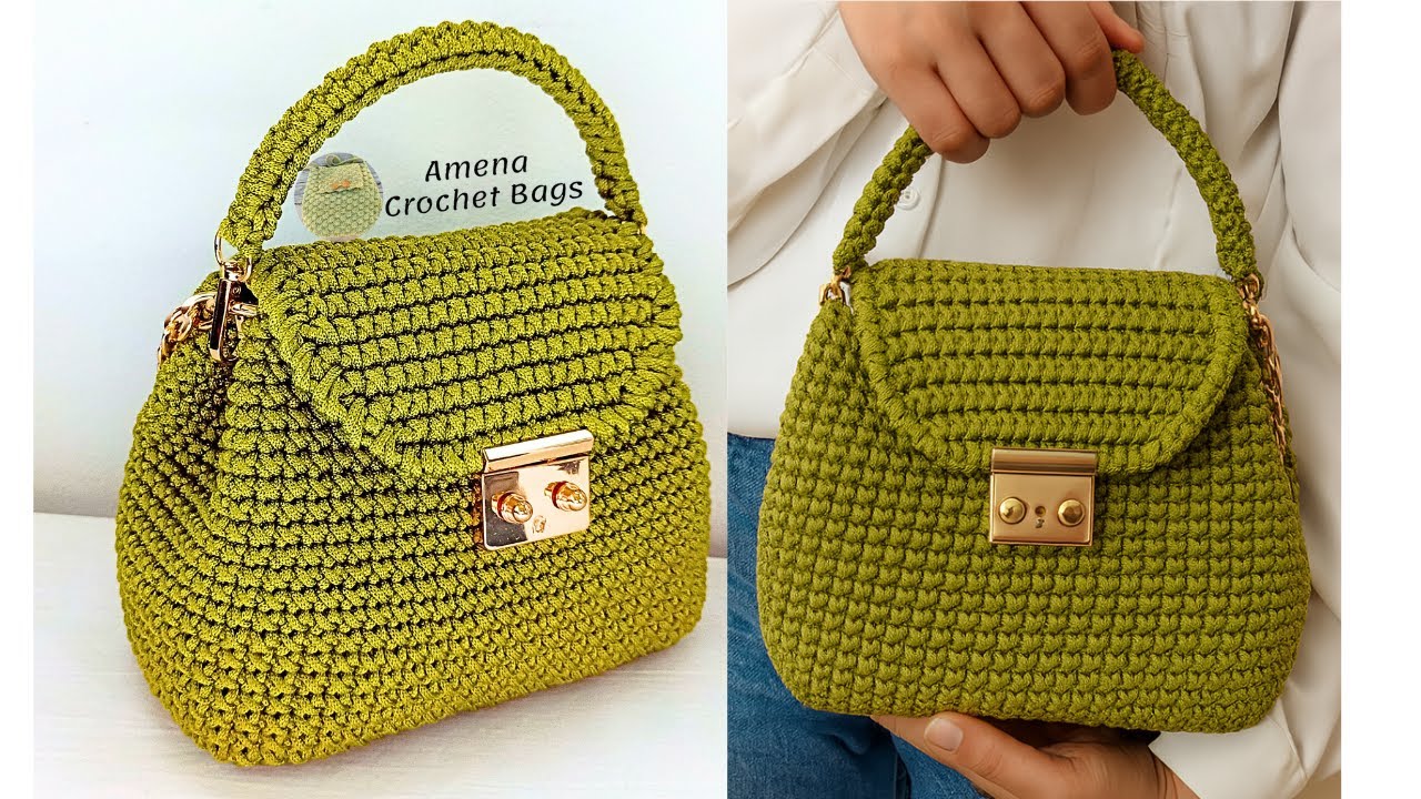 Crochet bag - the easiest design - beautiful and suitable for beginners