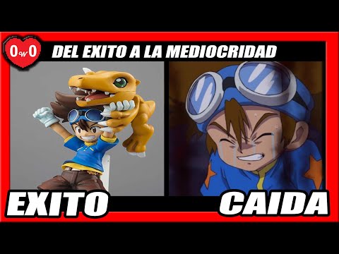DIGIMON : EXITO Y CAIDA  | EVOLUCIÓN DE SERIE