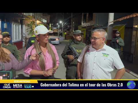 Lo que la gobernadora reveló tras su recorrido por 4 municipios del Tolima