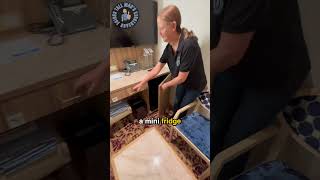 Carnival Firenze Accessibility Inside Upper Lower Cabin.  #shorts