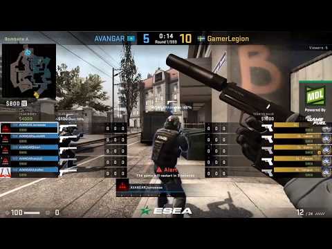 ESEA MDL SEASON 32 (EU) = AVANGAR VS GAMERLEGION