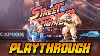 Street Fighter the Miniatures Game - Ryu vs Zangief