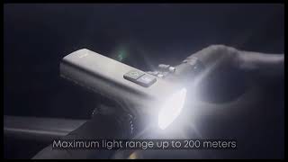 Cyclami BR2000 Bike Light–2000LM USB MTB Road