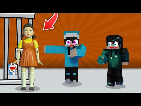 ماين كرافت لكن لعبة الحبار مع جمسه!!؟؟😱🔥