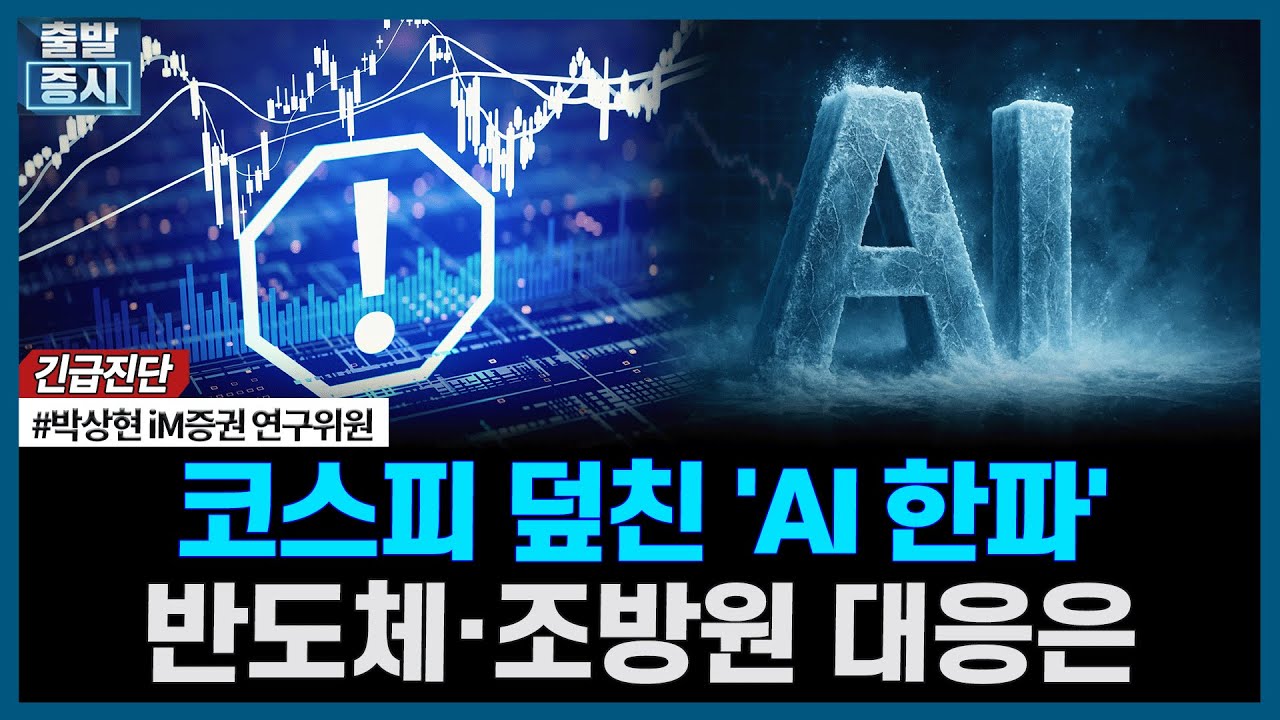 코스피 덮친 'AI 한파', 반도체·조방원 대응은ㅣ#엔비디아 #환율