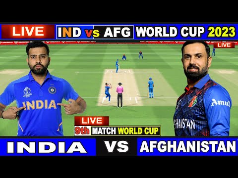 Live: IND Vs AFG, ICC World Cup 2023, Delhi | Live Match Centre | India Vs Afghanistan | 1st Innings