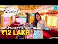 Expensive Train Journey In India Palace On Wheels At 12 4 Lakhs WanderLuxe Ep 9 Curly Tales