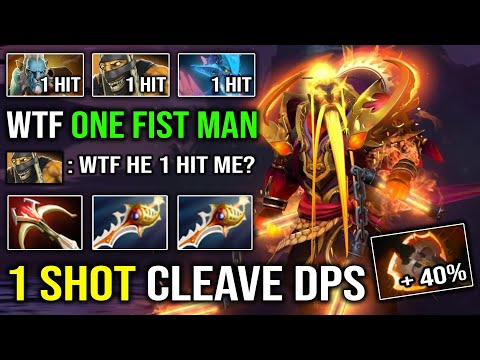 When You Get 1 Hit by Cleave God Ember | WTF 2x Rapier Sleight of Fist EZ Delete Everything Dota 2