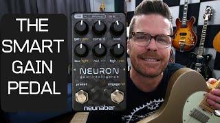 Video thumbnail for Neunaber Neuron Gain Intelligence - Programmable Preamp Pedal With Speaker Emulator! by Shawn Tubbs