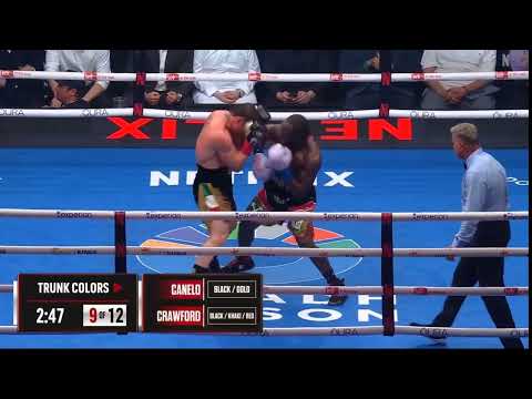 Canelo VS Crawford breakdown💥🥊(round 9)
