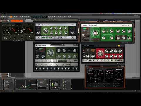 Roland RE-201 Space Echo VST emulations comparison (test 3)