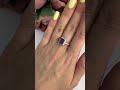 Серебряное кольцо с александритом 2.23ct