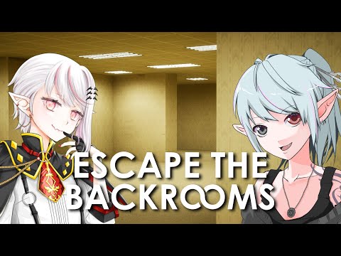 【Escape the Backrooms】二人で迷路からの脱出を目指すぞ!!【#vtuber #ゲーム実況 #新人vtuber #コラボ配信 】
