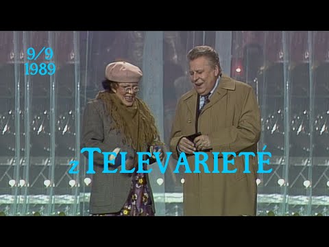 Z Televarieté (9/9) ❖ Jiřina Bohdalová a Vladimír Dvořák uvádějí úspěšné scénky a písničky (1989)