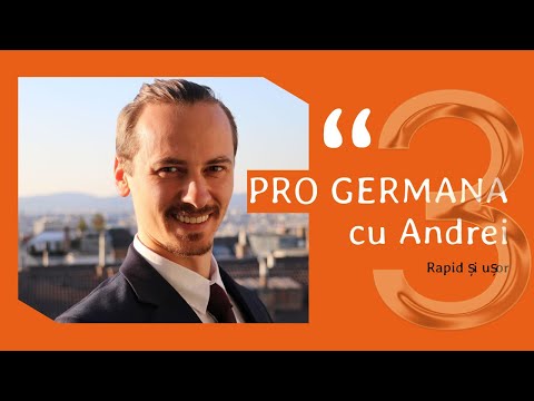 🇩🇪🇩🇪🇩🇪 Pro Germana - Lectia 3 - Simptome de răceală - Curs interactiv