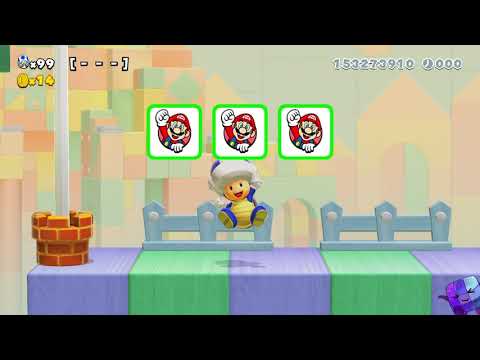 Super Mario Maker 2 🔧 Endless Challenge 5449 - 5456