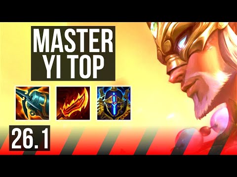 MASTER YI vs MORDEKAISER (TOP) | EUW Master | 26.1