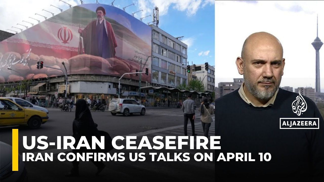 Iran backs ceasefire, confirms US talks set for April 10