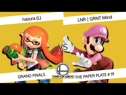 The Paper Plate #19 GRAND FINALS - Nazura (Inkling) Vs. LNR | GRNT Mind (Luigi) SSBU