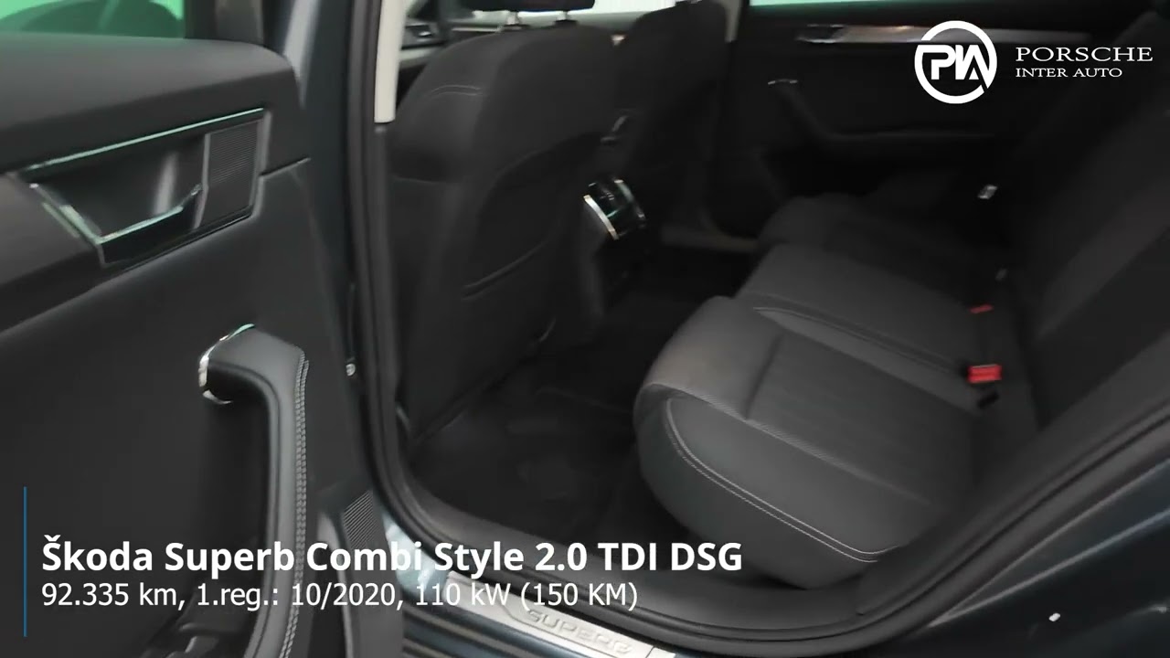 Škoda Superb 2.0 TDI Style Combi DSG