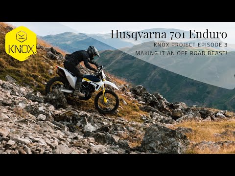 Husqvarna 701 Enduro project bike Episode 3 - Knox armour