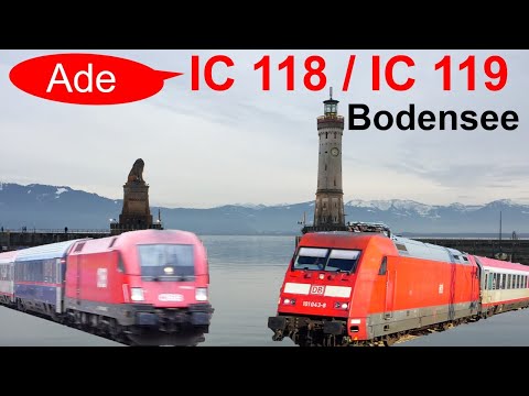 Abschied vom IC 118/119 (Bodensee) Erinnerungsaufnahmen aus den Regionen Stuttgart, Ulm und Mannheim