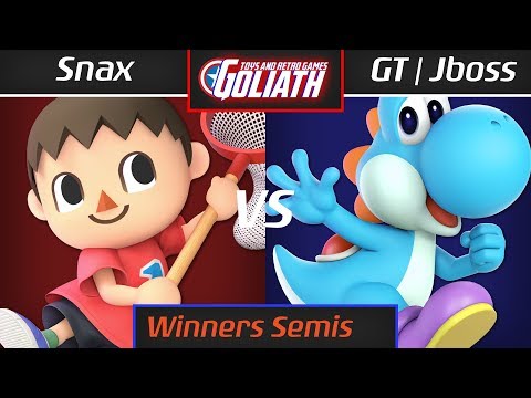 Snax (Villager) vs GT | Jboss (yoshi) - Winners Semis - Goliath 24