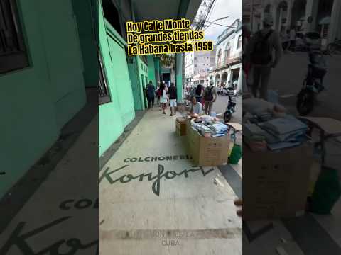 De aquella calle de grandes tiendas en La Habana! universoincreible #castrocanel #socialismo #cuba